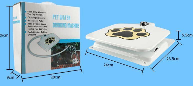Refreshing Paws Outdoor Dog Water Fountain